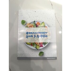 Beachbody Guide to Nutrition Book Paper Recipes Healthy Fitness Clean Eating